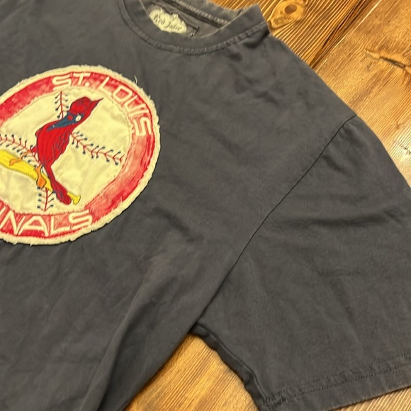 St. Louis Cardinals Red and Blue Men's Shirt - Picture 5 of 6